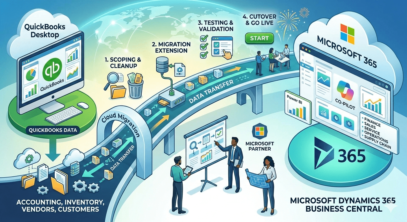 How to Migrate from QuickBooks to Dynamics 365 in Nigeria - Learnsoft ...